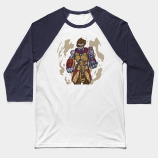 Mecha cyborg Wukong Baseball T-Shirt